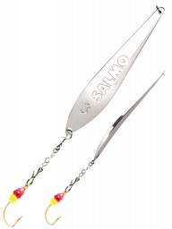 Блесна вертикальная зимняя Lucky John S-3-Z с цеп. и кр. 06.5г S блистер