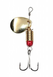 Блесна вращ. Namazu Sunstrider, вес 12.5 г, цвет 02 латунь