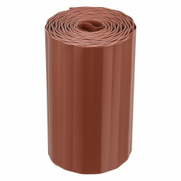 Бордюрная лента, 20 х 900 см, полипропиленовая, коричневая, Palisad