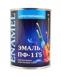 Эмаль ПФ-115 ПРОСТОКРАШЕНО синяя БАУЦЕНТР 1,9кг