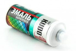 Эмаль универсальная акриловая KUDO Satin RAL 9003 белая 520мл