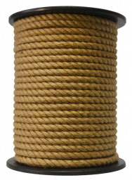 Канат джутовый кручёный 14 мм / цена за погонный метр