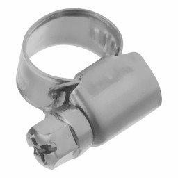 Хомуты нержавеющая сталь, Стандартное болтовое крепление 8-12 мм, 100 штук в упаковке, ширина 9 мм Сибртех