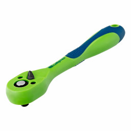 Ключ-трещотка 1/4", CrV, 72 зуба, с быстрым сбросом Сибртех