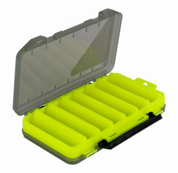 Коробка Yaman 2х-сторонняя для воблеров 12 отделений 200х125х38 мм