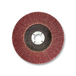 Круг 115 мм Р 60 лепестковый торцевой для шлифования КЛТ1 "БАЗ"