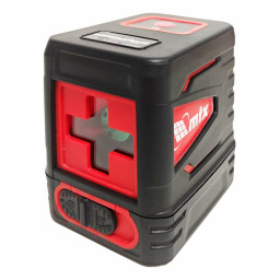 Лазерный уровень QBC RED Pro SET, 10 м, красный луч, батарейки, штатив MTX