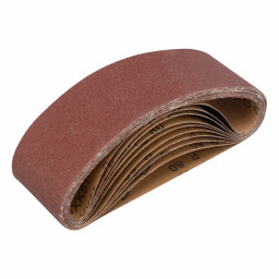 Лента абразивная бесконечная, P 80, 75 х 533 мм, 10 шт Matrix