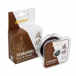 Леска FORWARD Carp & Feeder brown 0,496mm/100m Nylon (N-FСF-0496-100) Nisus