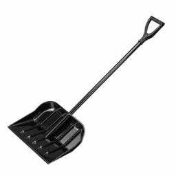 Лопата для уборки снега поликарбонат 460х400х1430 мм стальной черенок СИБРТЕХ