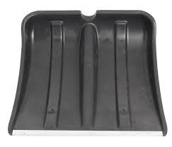 Лопата снеговая пластикова ВИТЯЗЬ 380х365мм алюминевая накладка, без черенка