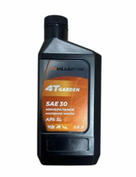 Масло моторное VILLARTEC 4T GARDEN SAE 30 0,6л
