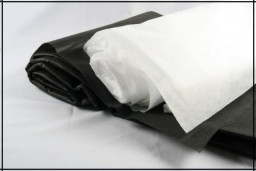 Материал укрывной 60г/м (СУФ) черный 1,6х10 Спанбонд