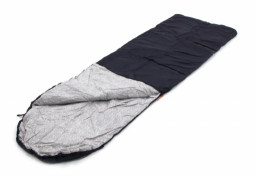 Мешок спальный с подголовником СЛЕДОПЫТ- Forester 200+35х75 см темно-синий
