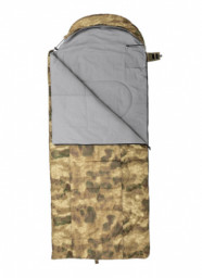 Мешок спальный TRAVEL EXTREME 220*90 Stratex 300 КМФ мох Camo NISUS
