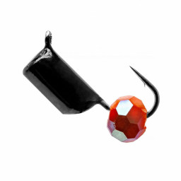 Мормышка вольф. Гвоздешарик 1,2гр гвоздик d3,0 многогранный оранжевый Premier Fishing (10шт/уп)