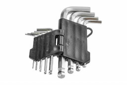 Набор шестигранных ключей TORGWIN HEX 1,5-10 мм 9 предметов CrV сталь