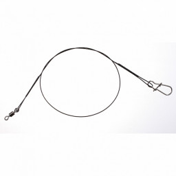 Поводки стал. 1x7 Lucky John SSW оснащ. вертл. и вертл. с застёж. d 0.52мм/12кг/15-23-30см