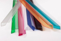 Профиль торцевой РU 6 мм L=2,1 м оранжевый