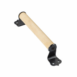 Ручка-скоба Секрет РСД-180 круглая фигурная светлое дерево 