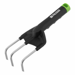 Рыхлитель 3 - зубый, 85х245 мм, стальной, полипропиленовая рукоятка, BASE Palisad