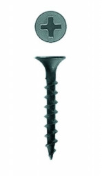 Саморез 3,5*51 потай оксид крупный шаг КРЕПЫЖ ( 20 шт/уп )