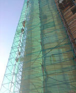 Сетка для защиты строительных лесов 4,0, зеленый (рулон 100 м) Фасад-35 (цена за пог. метр)