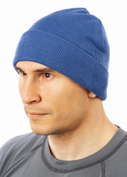 Шапка демисезонная вязаная Nemo, синий Нова Текс