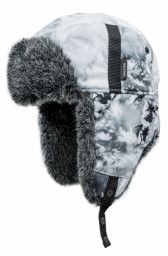 Шапка ушанка зимняя с мех.опушкой снегири Хольстер