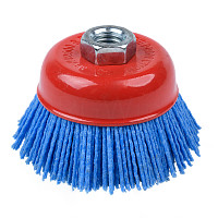 Щетка 75 мм М14 "чашка" нейлоновая YIDA