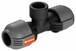 Соединитель Т-образный с внутренней резьбой 25 мм x 3/4"