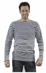  Тельняшка х/б  с начесом