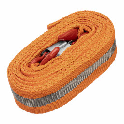 Трос буксировочный 5 т, 5 м, 2 крюка, сумка на молнии Stels