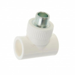 Тройник комбиринованный пп TEBO НР 20х1/2"