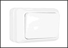 Выключатель Олимп белый 1 клавиша о/у 10А 220В О0021