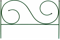 Заборчик №2 Рапсодия-мини 0,59*0,48м 5секций (2 метра) САДОВИТА